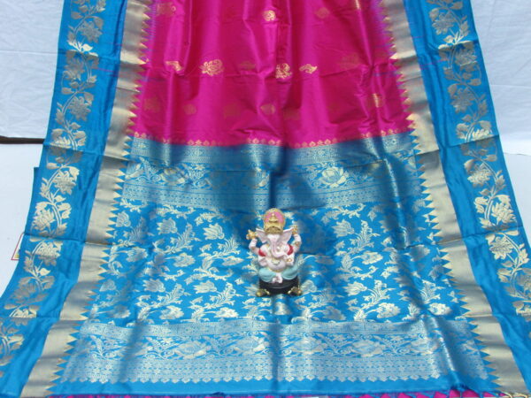 Pure Kanjivaram Silk Saree - Image 3